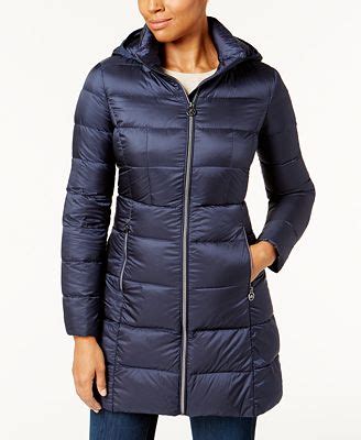 michael kors petite down coat|macy's women's petite winter coats.